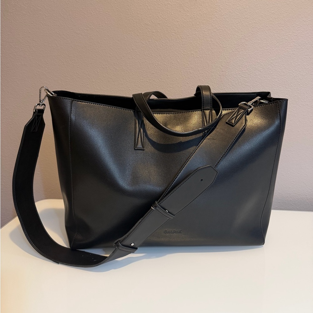 Calpak Black Laptop Bag